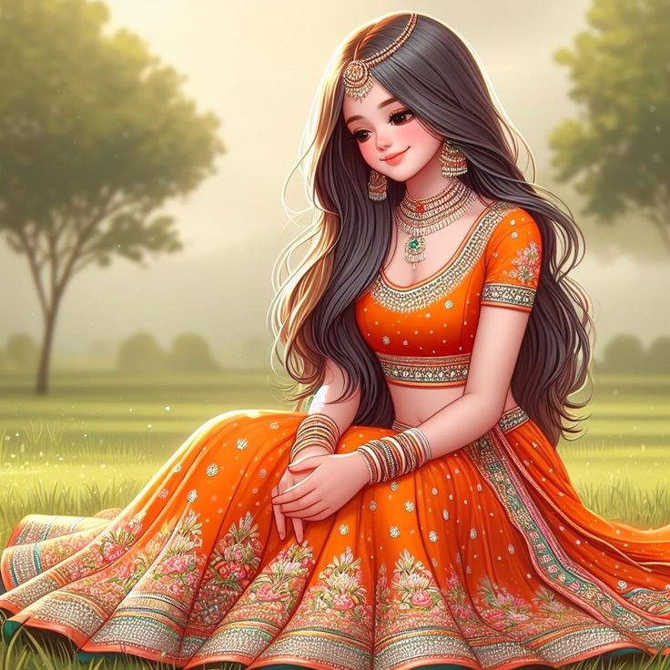 Instagram cartoon dp for girls