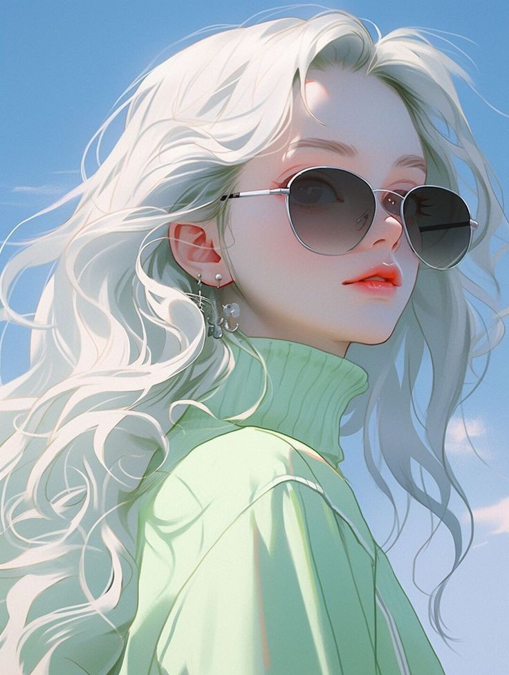 cute cartoon girl dp