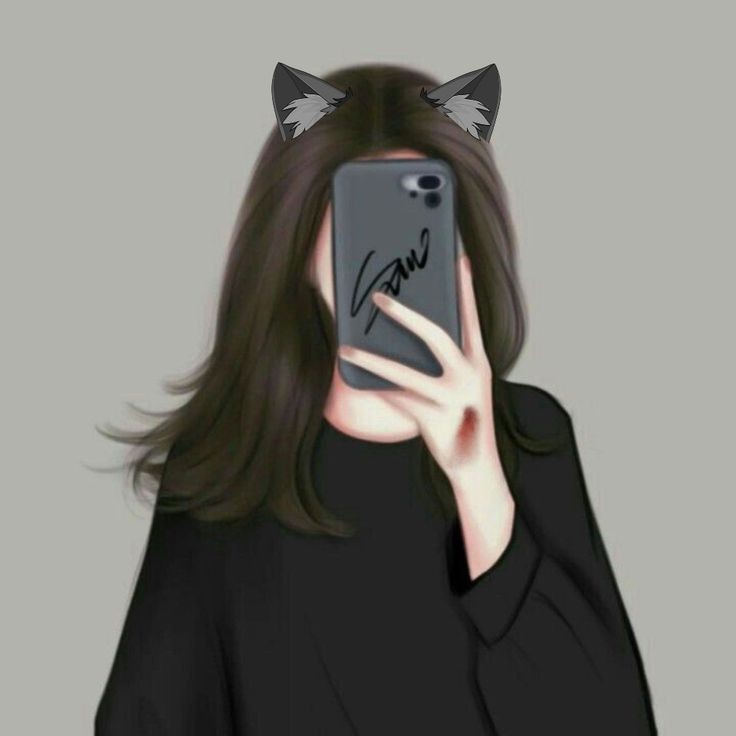 cute cartoon girl dp