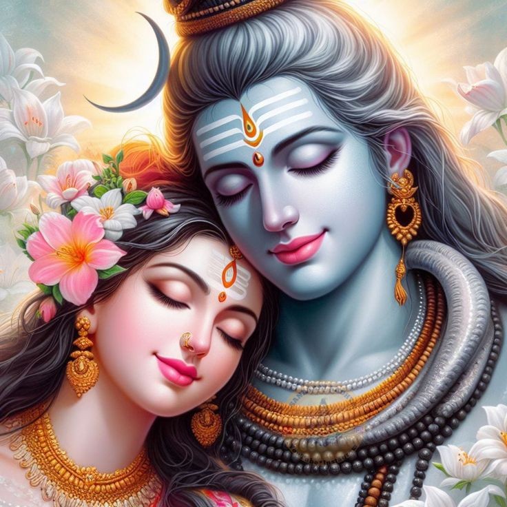 shiv parvati images