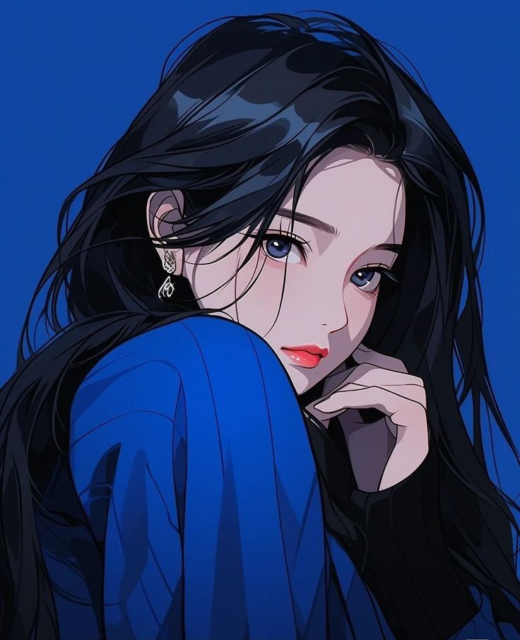 stylish cartoon dp for girls